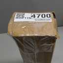 KAMANINA Curtain Rods for Windows 72 to 144 Inches (6-12ft) Long Heavy Duty Curtain Rod, 7/8 Inch Adjustable Decorative Drapery Rods with Netted Texture Finials, Bronze, Size: 32-144"