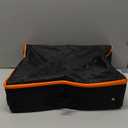 Cat Enclosed Travel Litter Box Kit with Lid Odorless Dustless, Lightweight Cat Portable Foldable Litter Box for Indoor and Car (Small)