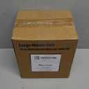 novelinks 74 oz Wide Mouth Glass Jar with Lid,Clear Large Mason Jars (2 Pack)