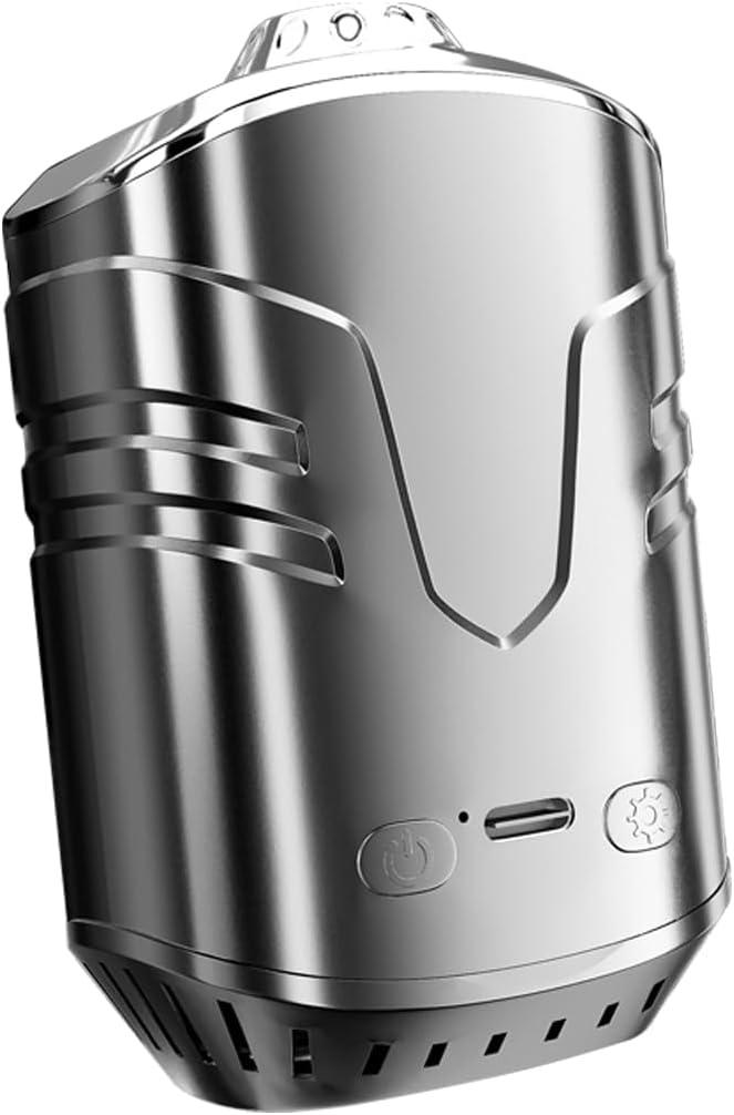 Car Star Projector with Smart Air Freshener Diffuser, Christmas Car Interior Decor, Ceiling LED Lights with 6 Scents, Vent Clip Roof Accent Light with Moon, Auto On/Off