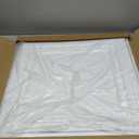 Art3d PVC Ceiling Tiles, 2'x2' Plastic Sheet in White (12-Pack)