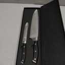 2PCS Chef Knife Set, Razor Sharp Japanese Kitchen Knife Set, High Carbon Steel Damascus Pattern Chef's knives, Cooking Knife with Full Tang Handle Design for Home Kitchen