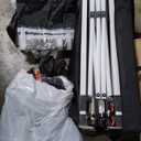 COBIZI 10x20 Pop Up Canopy with 6 Sidewalls, Conical Party Tent 10x20 with 3 Adjustable Height Waterproof, UV-Resistant with Carry Bag, Sandbag, Stake, Ropes for Parties, Commercial (Frame Upgraded) (Black)