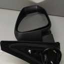 Right Passenger Side Mirror Compatible with 2014-2025 Toyota 4Runner With Manual Folding Power Glass Heated Black Replace#87910-35B90(5Pins)