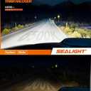 SEALIGHT H7 Led Bulbs, 64,000LM 900% Brightness H7 Light Bulbs, 6500K Cool White Bulbs with 15000RPM Fan, Plug and Play ATV/UTV, 10-Year Extended Lifespan, Pack of 2