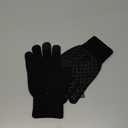 TRENDOUX Winter Gloves for Men Women - Upgraded Touch Screen Cold Weather Thermal Warm Knit Glove for Running Driving Hiking (Large, Black)