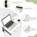 2 x 2026 Desk Calendar 22'' x 17'', Large Monthly Desktop Calendar, 18 Months Desk Pad (Jan. 2026 - Jun. 2027) for Home School Office Supplies (Leaf)