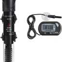 AQUANEAT Aquarium Heater, 50W Fish Tank Heater, Adjustable Submersible Water Thermostat with Digital Thermometer