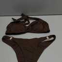 Bikini Split Hollow Sexy hot Girl Beach Back Swimsuit (Medium)