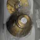 VONLUCE Floor Lamp for Living Room, 65" Industrial Brass Floor Lamp Adjustable Height & Head Vintage Metal Standing Reading Pole Lamp for Bedroom, Office, Farmhouse (Gold)