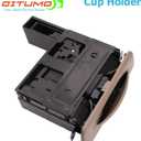 Upgraded Dashboard Cup Holder Compatible with 1999-2004 F250 F350 F450 F550 Super Duty, 2000-2004 Excursion, Heavy Duty Console Cup Holder Pebble Tan, YC3Z2513560CAB