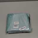 Non-Slip Mahjong Mat with Rule, Noise Cancelling American Mahjong Table Mat and Cover for Poker Cards, Board and Tile Games, 31.5 Inch X 31.5 Inch(Green)