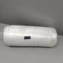 downluxe Queen Size Blanket with Satin Trim, Lightweight Down Alternative Blankets Queen Size for All Season, Machine Washable (Ivory, 90x90 Inch)