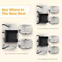 Pecute Heavy-Duty Dog Car Seat & Back Seat Extender Hard PVC Support for Large Dogs up to 330 lbs  Cars, SUVs & Trucks  Scratch-Resistant Sofa Leather & Breathable Mesh for Safe, Stable Road Trips