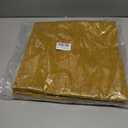 Pack of 2, Chenille Throw Pillow Covers 24x24 Inch Mustard Yellow Decorative Pillowcase Boho Farmhouse Cushion Covers Soft Couch Cushion Case for Couch Sofa Bedroom Living Room