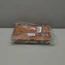 Tinamo Acacia Wood Sofa Armrest Tray with Phone Holder - Large Sofa Arm Tray Table Clip - Couch Arm Table for Wide Couches - Wooden Side Tables for Small Spaces for Eating and Drink(13.8" x 9.5" x 1")