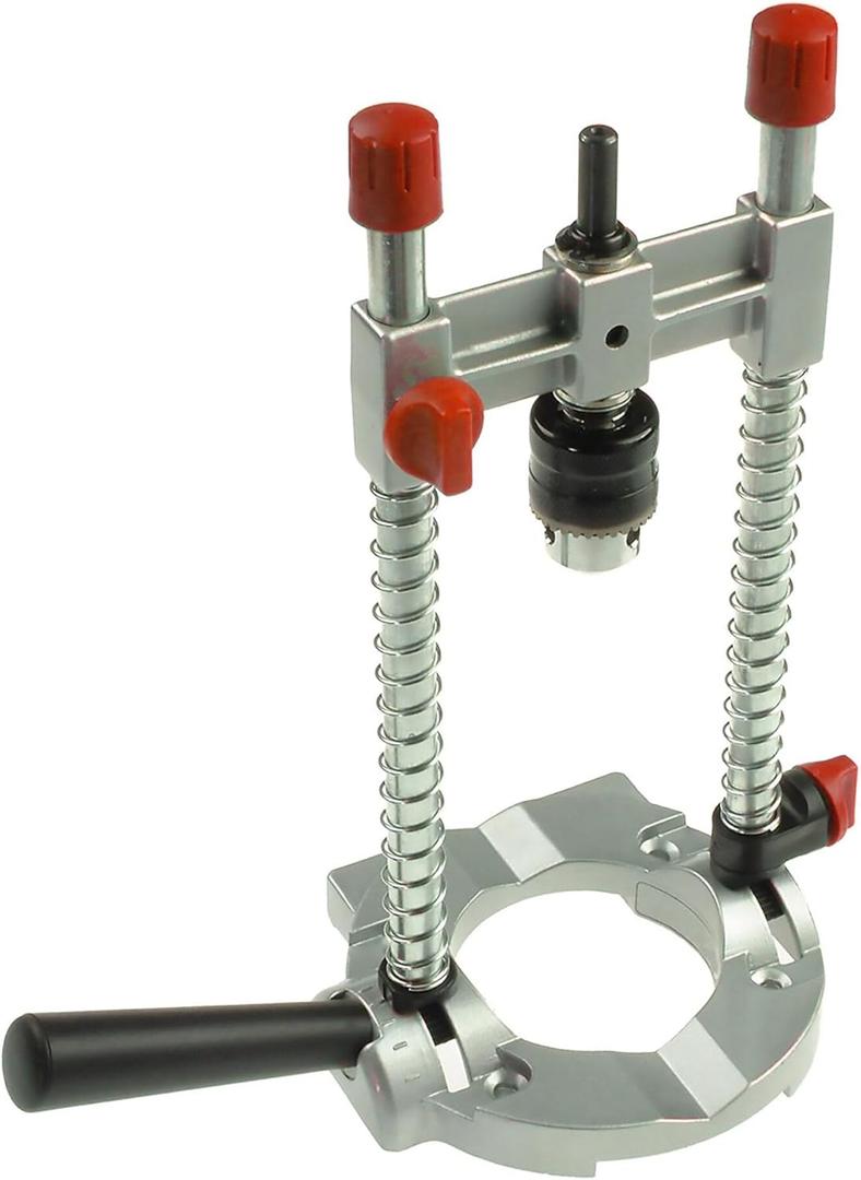 Richelieu R77229- Multi-Angle Drill Guide Attachment for 1/4In. & 3/8In. Drills,Silver