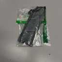 BUYGOO 14Pcs Paracord Stitching Set Stainless Steel Lacing Needles FID Knotter Tools with Marlin Spike Storage Bag for Paracord Fids DIY Craft (Black)