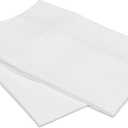 Amazon Basics Standard Pillow Cases Set of 2 - Lightweight, Super Soft Easy Care Microfiber, Bright White, 30" L x 20" W, Pillows Not Included