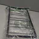 Wine Glass Rack Under Cabinet - Stemware Holder Metal Wine Glass Organizer Glasses Storage Hanger for Bar Kitchen Black 4 Rows