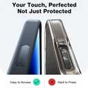 TORRAS 360 Spin Magnetic Stand for iPhone 16 Pro Max Case, Fit for MagSafe, Military Grade Protective Case for iPhone 16 Pro Max Phone Case with Kickstand Rotatable, Black 6.9 inch