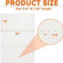 Ultrawall Metal Pegboard Panels, Pegboard Wall Organizer, Peg Boards for Garage, Tool Storage Organization, 12"X24", 3pcs, White