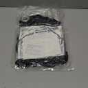 FOTIOMRG Black and Silver Balloons Garland Arch Kit with 3pcs Star Balloon, Metallic Sliver and Black Balloons for Birthday Graduation Baby Shower Disco New Years Party Decorations