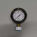 SENCTRL 0-60 Psi Pool Filter Pressure Gauge, 2 inches Dial, 1/4 NPT Lower Mount, Stainless Steel Case, Waterproof, Clean Filter Indicator, for Swimming Water Pump Spa Aquarium Pressure Test