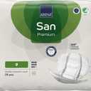 Abena San Premium Incontinence Pads, Heavy Absorbency, (Sizes 8 to 11), Size 9, 28 Count