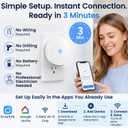 Smart WiFi Doorbell Chime for Google Nest Doorbell All Models