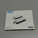 2025 Upgraded Wireless HDMI Transmitter and Receiver, 4K Decode 1080P Output,2.4G/5G Plug&Play Portable HDMI Wireless for Streaming Video and Audio to Monitor from Laptop/TV Box