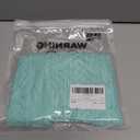 Milumia Girl's Crochet Coverup Cut Out V Neck Short Sleeve Sheer Swimsuit Cover Ups Green 7 Years