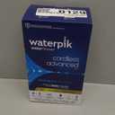 Waterpik Cordless Advanced 2.0 Water Flosser For Teeth, Gums, Braces, Dental Care With Travel Bag and 4 Tips, ADA Accepted, Rechargeable, Portable, and Waterproof, White WP-580,