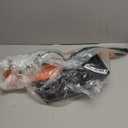 TONDA Snow Brush and Ice Scraper for Car Windshield, 180 Rotating Brush with Squeegee, Extendable Handle with Foam Grip, Snow Shovel for Cars, Trucks & SUVs, Orange