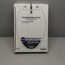 Kohler K-20110-0 Brevia Elongated Toilet Seat with Grip-Tight Bumpers, Quiet-Close Seat, Quick-Attach Hardware, White