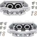 Front Brake Caliper 18B5054+18B5055 Replace for 2009-2018 Dodge Ram 1500, 2009-2011 Ram Dakota, 2007-2009 Durango, 2007-2011 Chrysler Aspen, 5143358AF+5143348AF, FRC11895N+FRC11896N