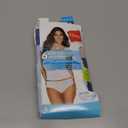 Hanes Women's Organic Cotton Panties Pack, ComfortSoft Underwear, 6-Pack (5)