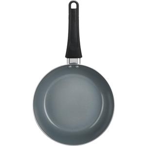GoodCook Everyday Fry Pan Ceramic Nonstick Aluminum Construction for Even Heating Non-Toxic PTFE & PFOA Free, 8-Inch, Black