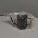 Plant Watering Can,35oz Metal Watering Can,Stainless Steel Indoor Plants with Long Curved Spout,Small Bonsai Outdoor Garden Modern Decorative(Black)