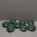 8 Packs Green Floral Foam Rounds in Bowls DIY Flower Arrangement Kit for Fresh and Artificial Flowers, 4.7 Inch Diameter, Simple Style, Flower Foam, ARTIFICIAL PLANT