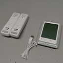 Refrigerator Thermometer with Alarm, Digital Wireless Fridge and Freezer Thermometer, Max Min Temperature Records with Magnetic & Stand Options for Home Restaurant