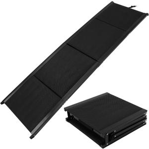 GANAZONO Dog Car Folding Ramp Dog Steps Portable Folding Pet Ramp for Large Dogs Car Accessories Pet Climbing Ladder for Geting on SUV & Truck,180 * 50cm
