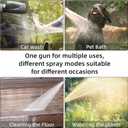 1PCS Waterblitz Pressure Washer, Water Blitz Pressure Washer, Waterblitz High Pressure Water Gun, Water Blitz Hose Nozzle, with 360 Rotating for Three Spray Modes