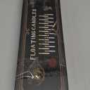 Christmas Decorations, 20 PCs Floating Candles with Wand Magic Hanging Candles, Flickering Warm Light Flameless Floating LED Candle with Wand Remote, Battery Operated Taper Candle Set for Theme Party