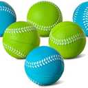 Kids Soft Foam Baseballs, 6 Pack, 2.75" | Safe & Soft Baseballs for T Ball & Toddler Baseball | Official Size Foam Balls for Kids Baseball Batting Practice