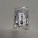 6pcs Shower Door Anti-Collision Block,Furniture Bottom Guide Assembly,for Glass Sliding Door Shower Door Anti-Collision Block,with Screws, (Grey)