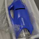 2025 Upgraded Handheld Pool Vacuum Cleaner for Above Ground & Inground Pools - Cordless Pool Cleaner w/18.5GPM Suction, Telescoping Pole(20-69in), 2 Brush Heads - Ideal for Spas & Hot Tubs (Ocean Blue)