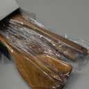 10 Pack Wooden Utensils for Cooking, Wood Utensil Set for Kitchen, Teak Wooden Spoon for Cooking, Non-Stick Spatula Ladle