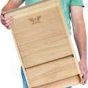 Big Bat Box - Cedar, 3 Chamber, Large MTBC Certified Bat House for Outside - Artificial Roost Kit for Wall-Mount or Pole-Mount - Bathouses for Backyards
