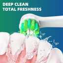 Replacement Toothbrush Heads Compatible with Oral B Braun Pro 1000 Electric Toothbrush Heads, 8 Count Precision Clean Brush Heads Refill Compatible with Oral B Pro 100/500/1000/1500/Genius X (4 Cross)